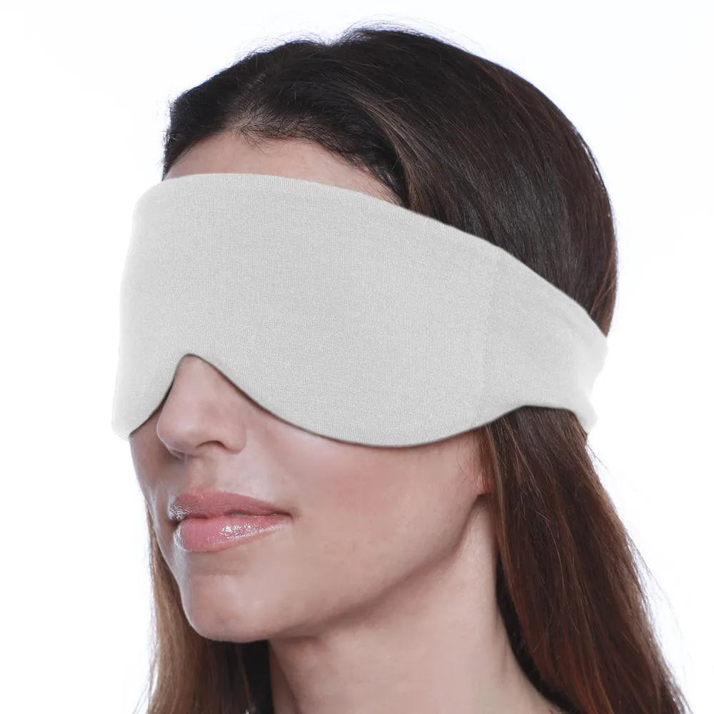 Escape Sleep Mask in Silver Gray - HappyLuxe