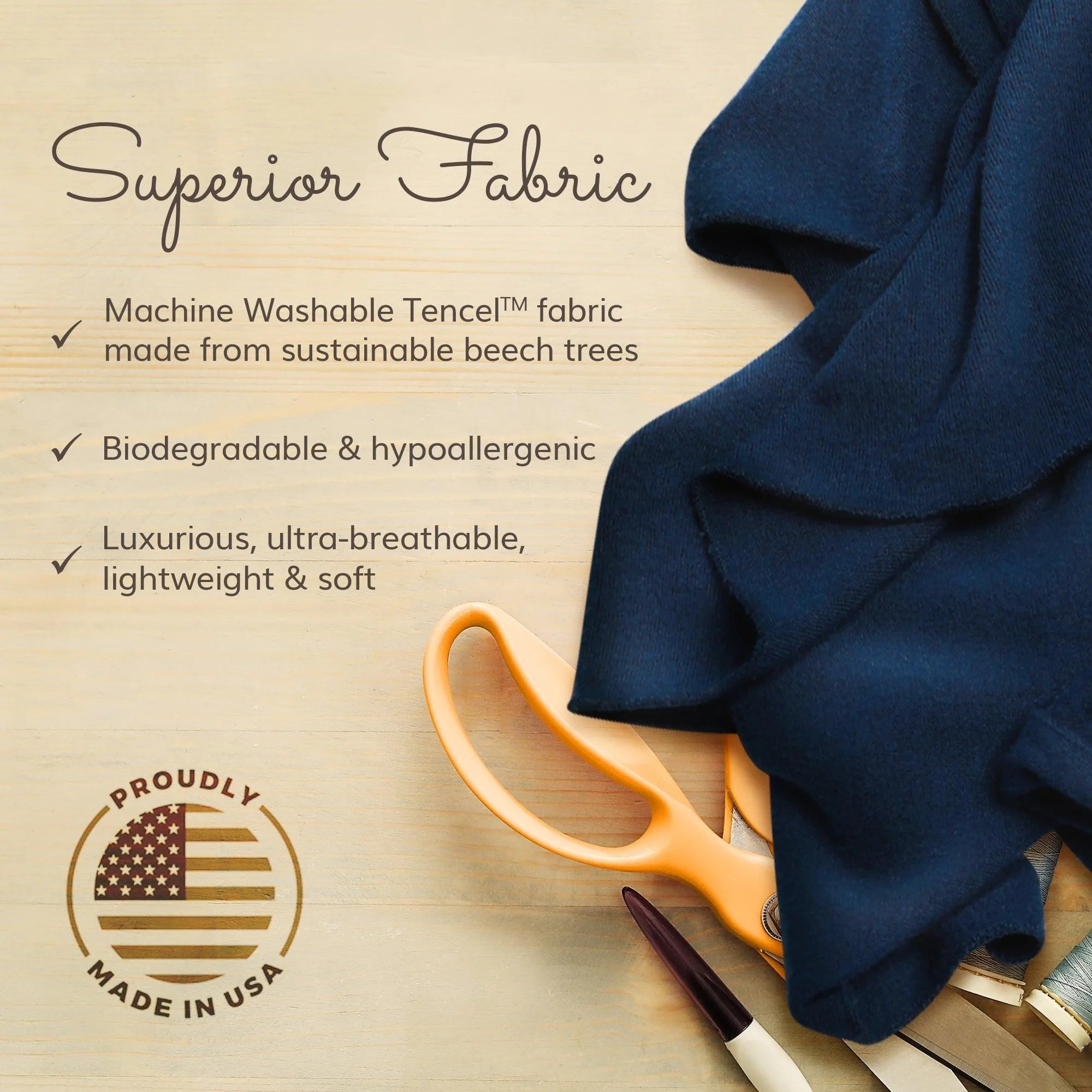 Odyssey Travel Pillow in Navy Blue - HappyLuxe