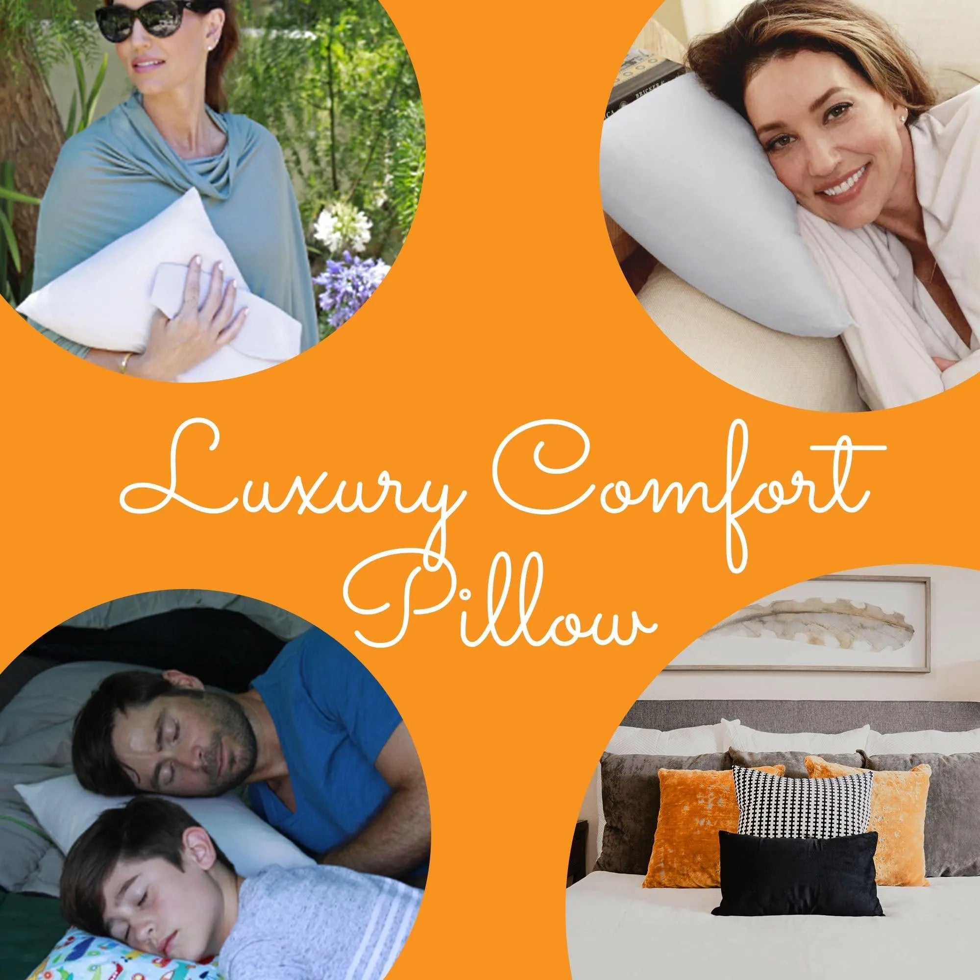 Odyssey Travel Pillow in Silver Gray - HappyLuxe