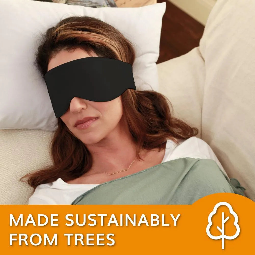 Escape Sleep Mask in Jet Black - Main Image